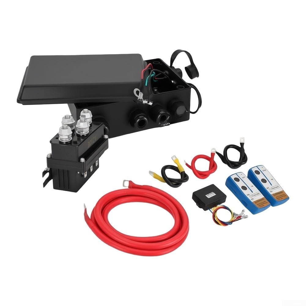 Télécommande de treuil sans fil 500 A pour treuil de 15 000 LBS Kit de