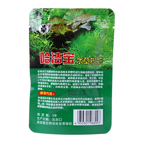 Ankexin 40 Pieces Root Tabs Freshwater Aquarium Aquatic Plant Fertilizer 40 Tablets with Organic Resin Coated