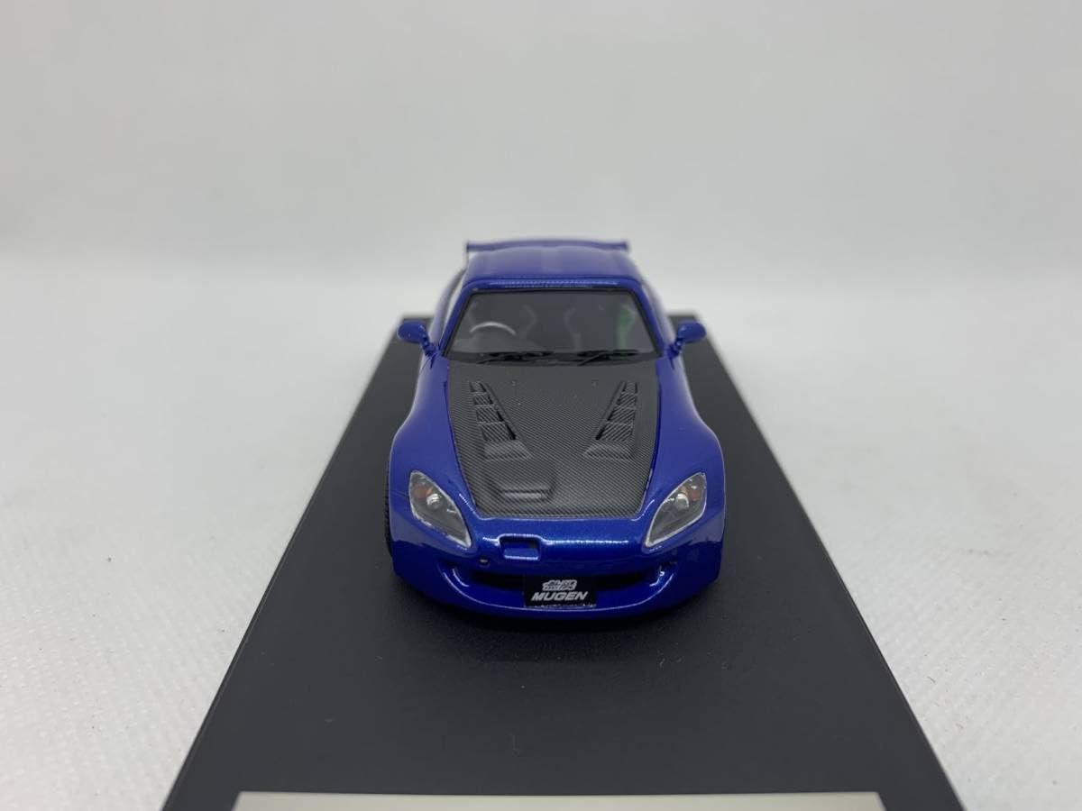 Amazon | MARK43 1/43 ミニカー 無限 Honda S2000 Mugen AP1 ブルー 