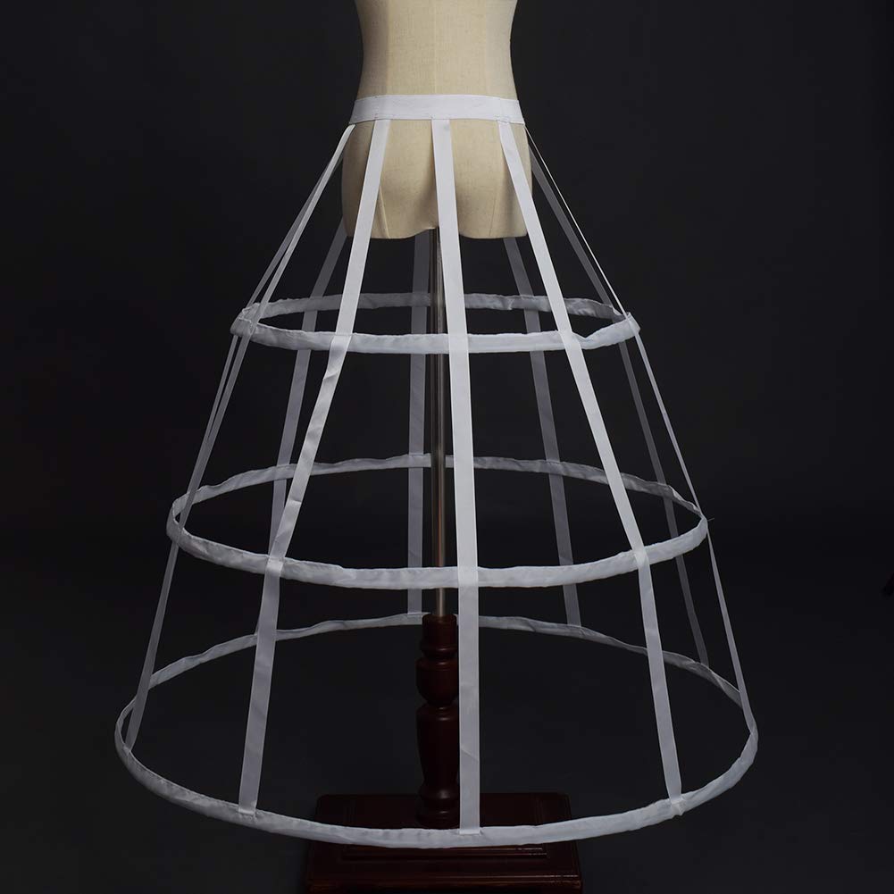 GRACEART Lolita Jupon Victorien Crinoline Bordereau de mariée Cosplay Cerceau Jupe (Style-11)