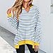 Womens Oversized Sweatshirts V Neck Long Sleeve Sweatshirt Loose Tunic Pullover Tops Trendy Fall Outfit Y2K Clothes