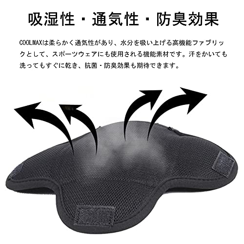 YFFSFDC ヘルメットインナーライナー COOLMAX