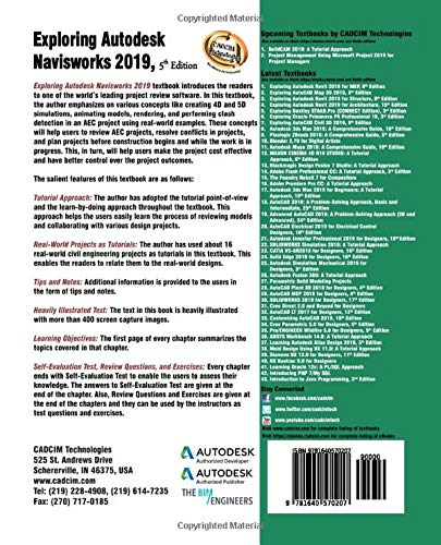 Exploring Autodesk Navisworks 2019, 5th Edition