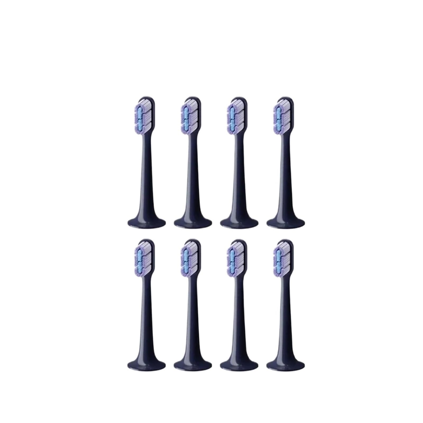 Cabezales suaves, compatible con MIJIA, cepillo T700 | Cabezales de repuesto impermeables con cerdas suaves para cepillo dental eléctrico de adultos(8 pcs)
