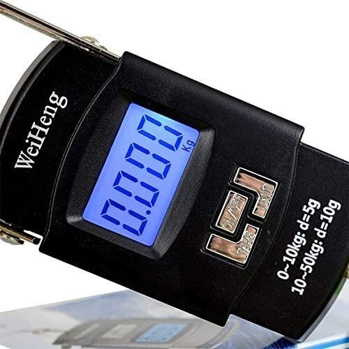 Mini balance à ressort 50 kg électronique avec écran LCD rétroéclairé