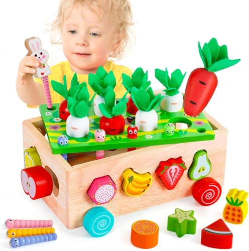 games best wooden toy cart