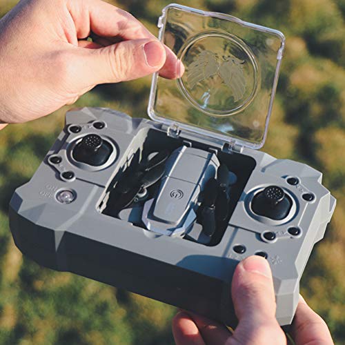 Toyvian 1 Conjunto GPS Fotografia Aérea Drone RC Selfie Drone Helicóptero Dobrável.