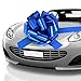 Nœuds de Voiture Nœuds à Tirer de Voiture Nœuds Emballage Cadeau avec 20 pi Ruban de Voiture pour Décoration de Voiture Mariage Nouvelles Maisons Fête Célébration (Bleu, 20 Pouces)