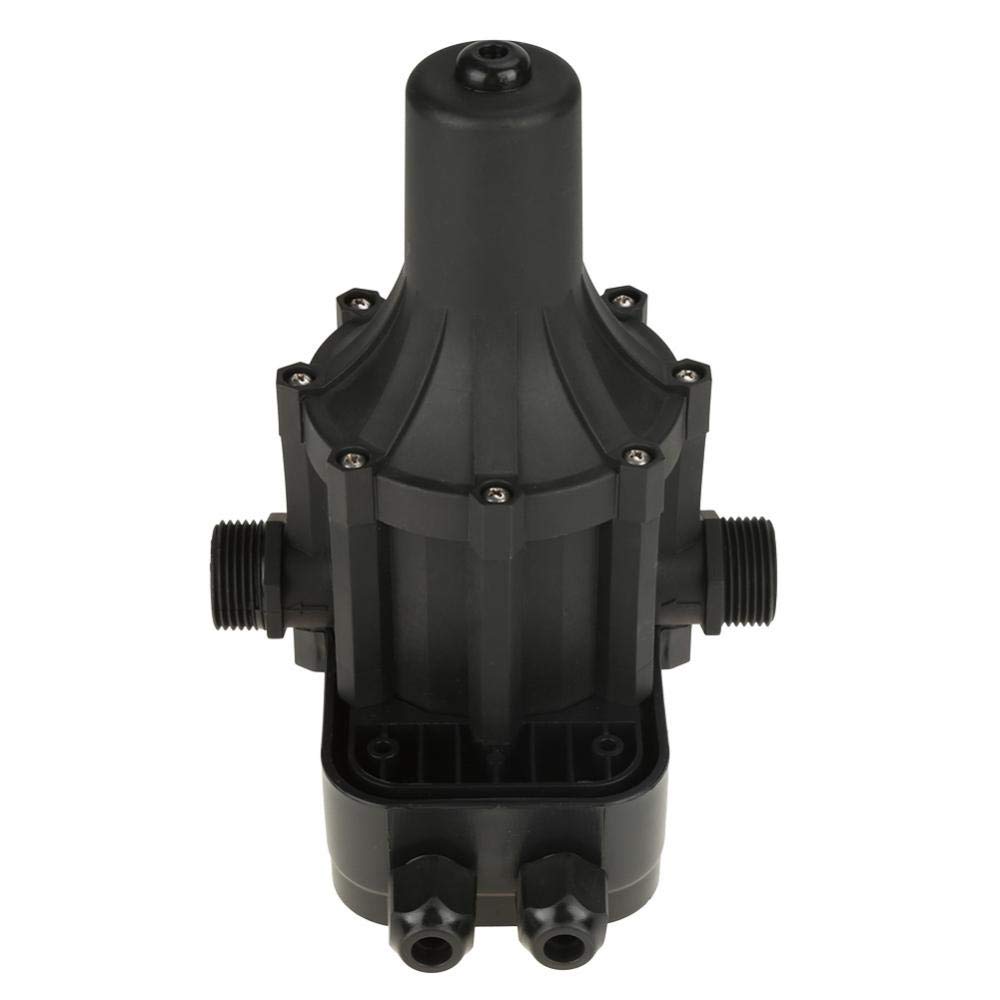 Controlador automático de presión, 220V Negro Interruptor de presión del Interruptor de presión de la Bomba de Agua autocebante para Fuente de Agua Limpia