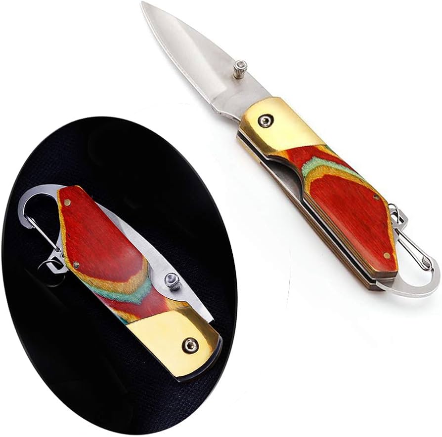 Amazon.co.jp: Dcenrun フォールディングナイフ ナイフ アウトドア