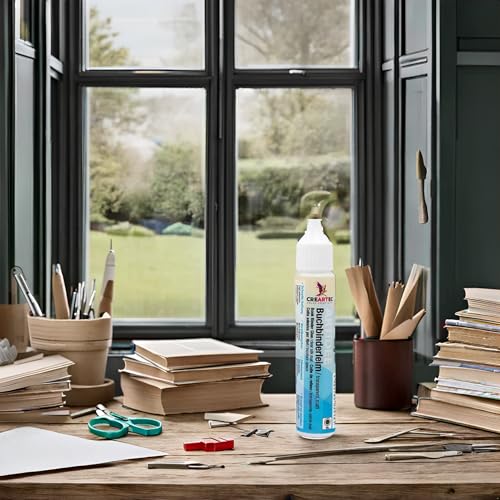 CREARTEC - Buchbinderleim - glänzend - für die Reperatur und Restaurierung von Büchern - 30g - Made in Germany