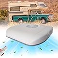 12V Campervan Roof Air Conditioner, 7500 BTU Quiet RV AC Unit 24 Volt DC Camper Rooftop A/C Units, Easy Install Fast Cooling For Enclosed Trailers, Fifth Wheel, Golf Cart, Motorhome Tractor Box Truck