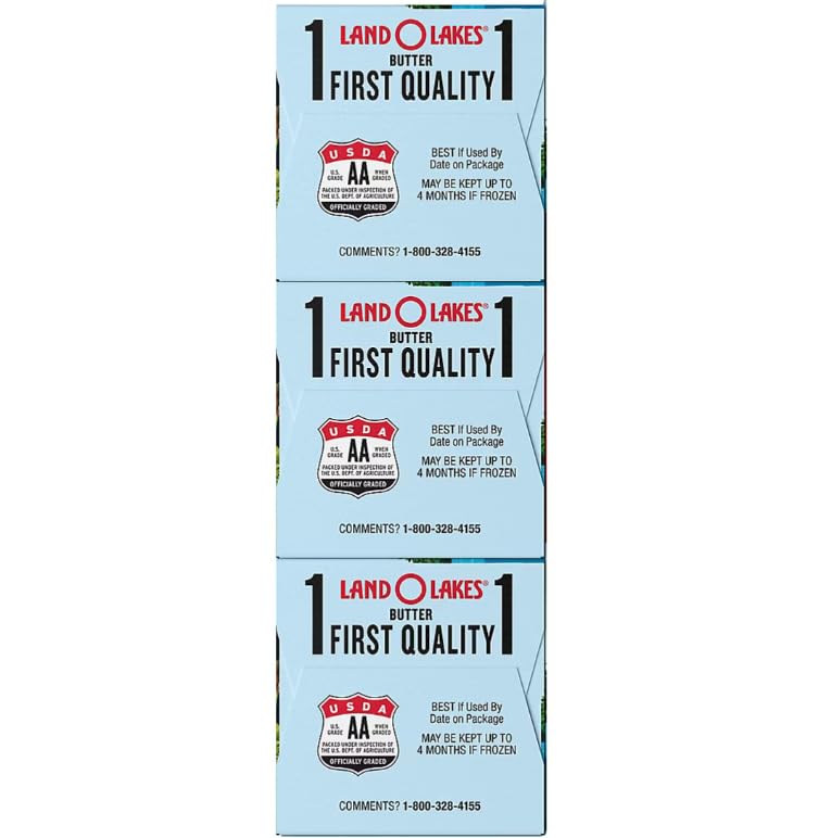 Land O Lakes Unsalted Butter, 3 pk./1 lb.
