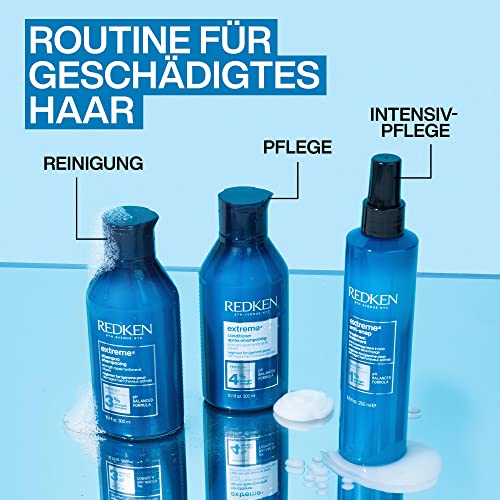 Redken Spülung für sprödes und geschädigtes Haar, Anti Haarbruch, Mit Interlock Protein Network, Extreme Conditioner, 1 x 300 ml