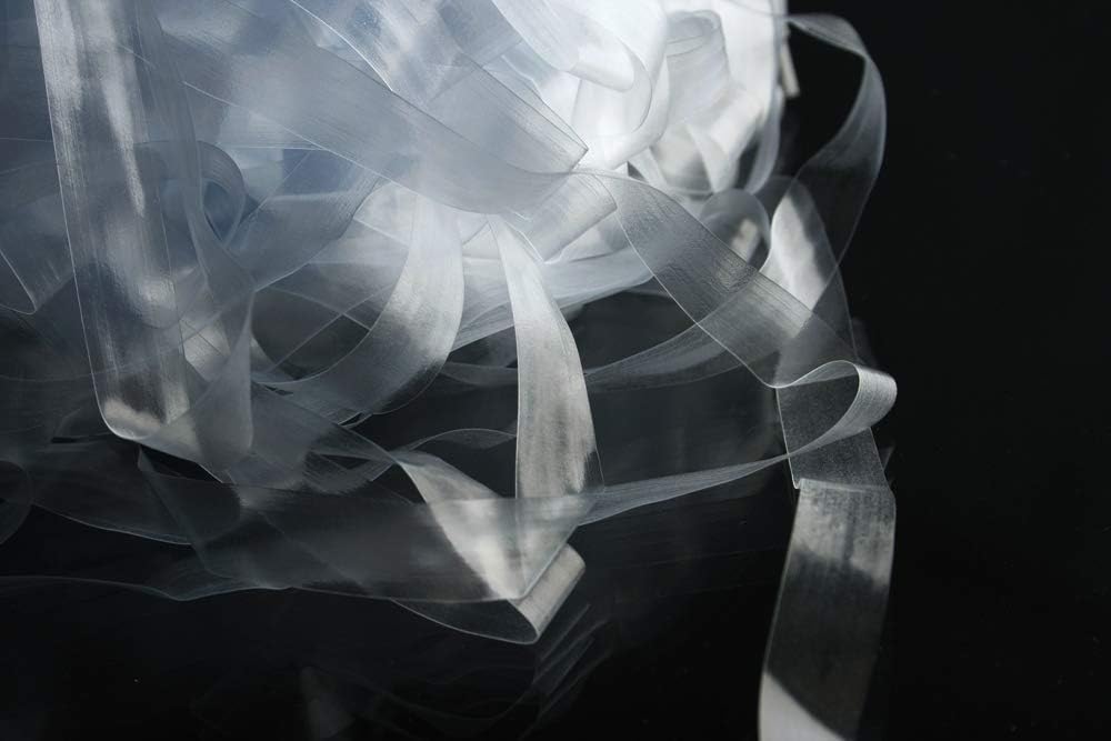 D.I.Y 3/8 Clear Elastic, 100% Thermoplastic Polyurethane, Small Packaging by Anytape Korea (3/8 Clear 10 yd)