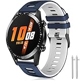 【Tamaño Ajustable】: Pulsera Huawei Watch GT 2 ajuste para muñeca de 6,7"-8,85"(170 mm-225 mm). Y es muy conveniente ajustar la longitud a un ajuste adecuado para su muñeca, el diseño de liberación rápida hace que sea fácil de usar, más flexible y más liviana, Los orificios de aire en la correatambién mejoran el flujo de aire para evitar la acumulación de sudor.