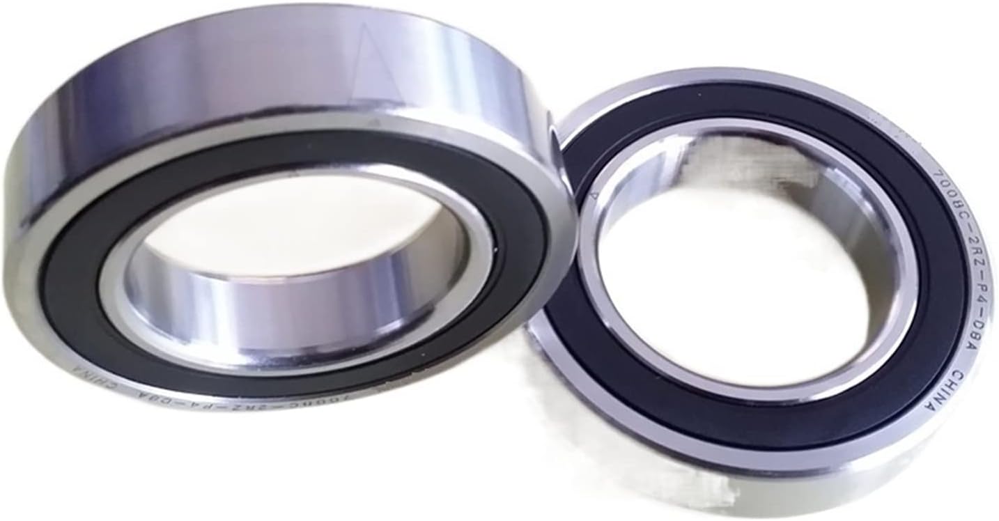 Youngran 1 Pair 7008 7008C 2RZ P4 DB A 40x68x15 40x68x30 Sealed Angular Contact Bearings Speed Spindle Bearings CNC ABEC-7 Leisurely (Color : H7008C 2RZ P4 DBA)