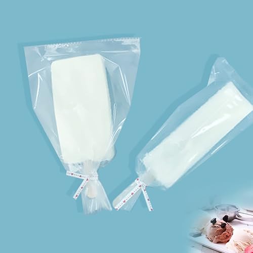 Miniatura 7 de Bolsas de paletas de hielo, bolsas gruesas de helado congelado, bolsas de plástico de 8.6 x 4.3 pulgadas, 200 piezas