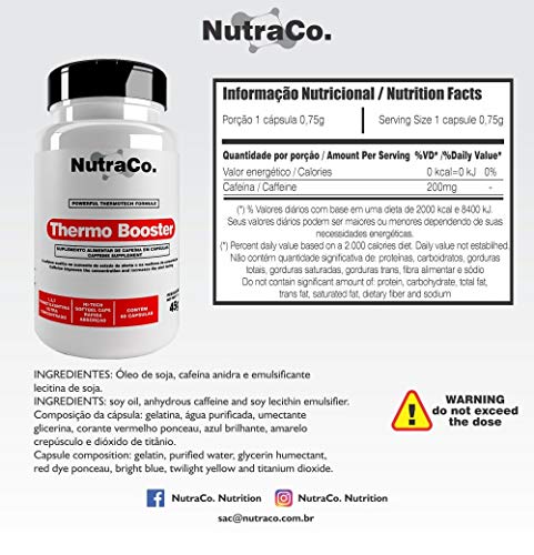 Thermogênico Booster - NutraCo.