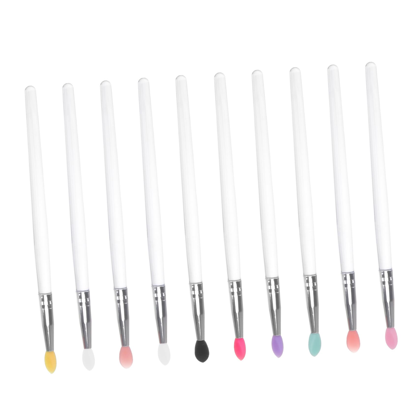 SOESFOUFU 10pc Travel Eye Makeup Kit Eyeshadow Brush Eyeshadow Applicator Makeup Brush Eye Accessory Tool