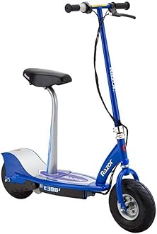 Razor E300S Seated Electric Scooter - Clear