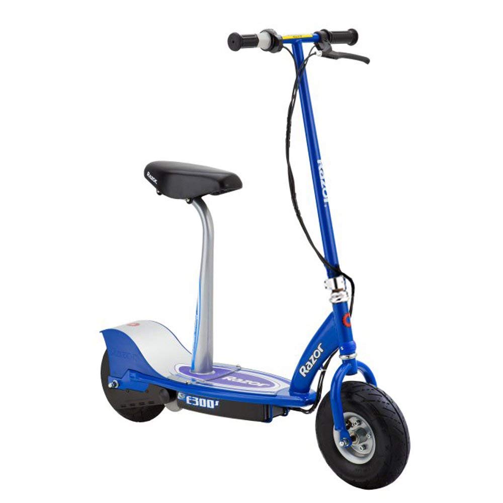 Razor E300S Seated Electric Scooter - Clear