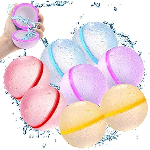 Wiederverwendbare Magnetische Wasserballons, Wasserbombe Selbstdichtend Schnellfüllung Cover