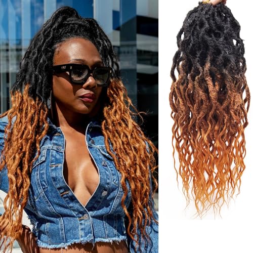 Faux Locs Crochet Hair For Women Soft Locs 18 Inch
