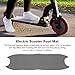 MUNEFE Scooter Pedal Mat, Electric Scooter Rubber Foot Mat, Foot Pad Pedal Rubber Foot Mat for F20 F2 F30 F40