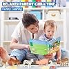DOMNIU Farm Animals Figures Toys with 10 Realistic Plastic Animal Figurines & Kids Sound Book, Educational Learning Toys Gift for 3 Years Old & Up Toddlers Kids Boys Girls
