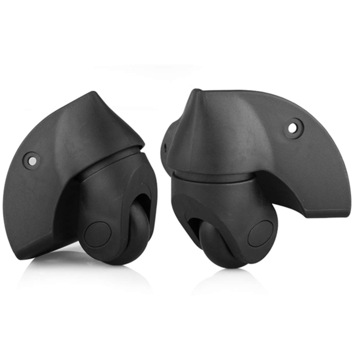 Girevole a 360 gradi Muto Riparazione Sostituzione Ruota for bagagli Ruote for valigie Parti Spinner (W144#)(Set of 2 Pairs)