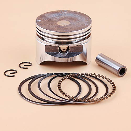 Luxuypon Conjunto de anéis de pistão de 39 mm serve para motor de cortador de escova Hon-da GX35 GX3