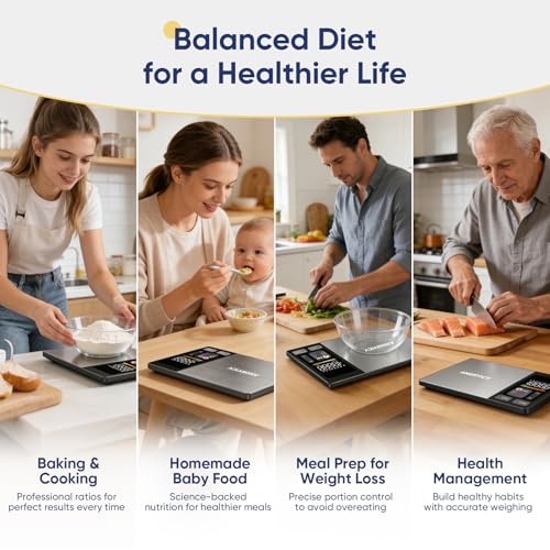 Save $10 on Smart Food Scale with Nutritional Calculator & App