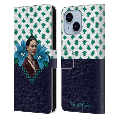 Étui en cuir Frida Kahlo pour iPhone 14 Plus protection élégante et finitions premium
