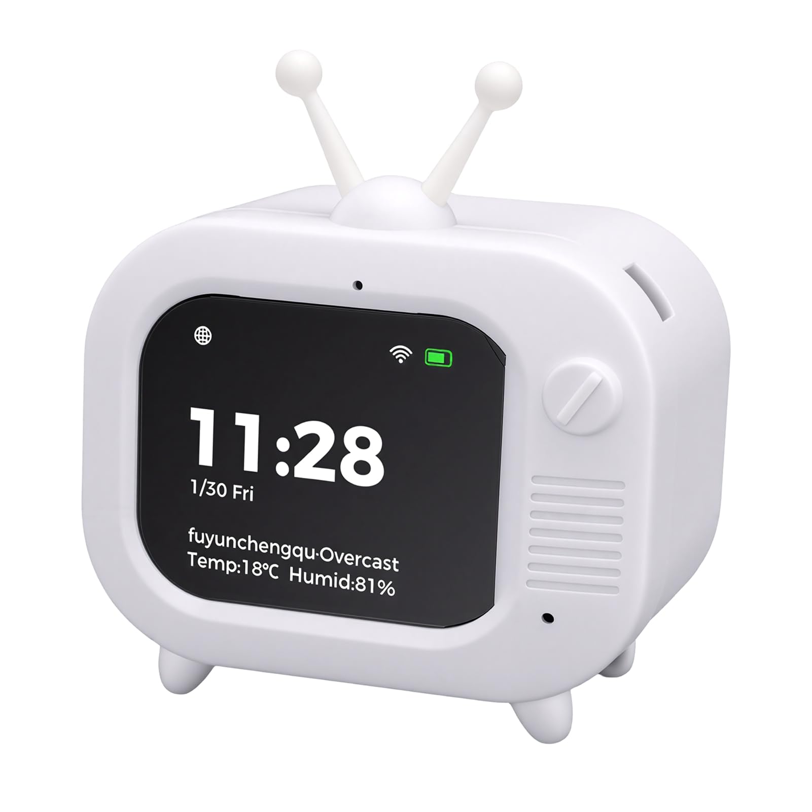 Robot AI Smart Companion, Giocattolo Interattivo con Assistente Vocale Multimodale, Altoparlante Portatile per Apprendimento WiFi con Modello Multiplo 60+ Lingue, Ideale per Bambini Adulti