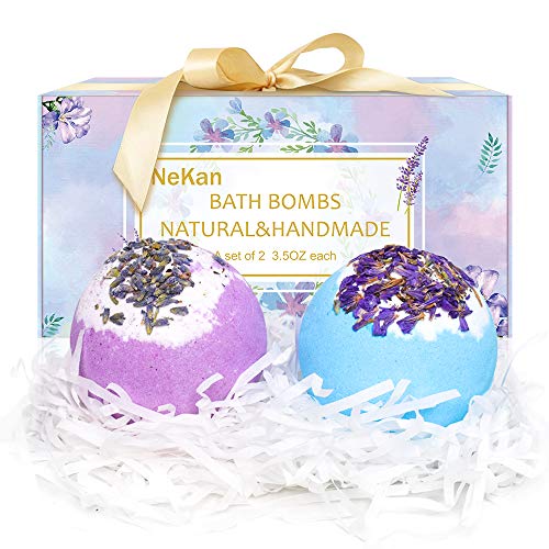 Bombas de Baño,Bolas de Baño con Aceites Esenciales,Spa Baño de Burbujas para Hidratar la Piel Seca Sales de Baño de Bombas de Baño Espuma de Regalo para Mujeres Novias y Niñas (Rojo)