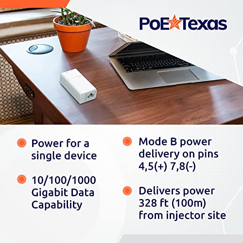 Adaptador PoE Pasivo de una Puerto para Raspberry Pi y Redes Ethernet - PoE Texas miniatura 5