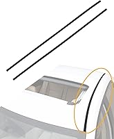 Vista 11 de Cinta de sellado para ventana, compatible con Toyota 4Runner de 4 puertas 1996-2002, juego de cinturón de sellado de moldura de ventana