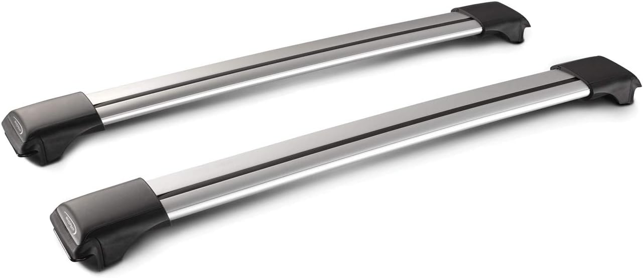 Two Whispbar S45W Roof Bars from a slightly different angle