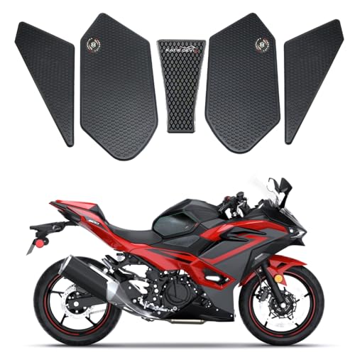 For Kawasaki Ninja 500 Z500 Ninja500 SE 2024 Side Fuel Tank Pad Protector Stickers Decal Gas Knee Grip Traction Pad Ninja 400 Z400 2018-2025 Tank GripS