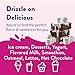 Jordan's Skinny Mixes Sugar Free Marshmallow Sauce Topping, For Drizzling Over Coffee, Lattes, Ice Cream, Yogurt, Oatmeal, Hot Chocolate, Desserts, Zero Calories, Dairy & Gluten Free, Kosher, 12 Fl Oz