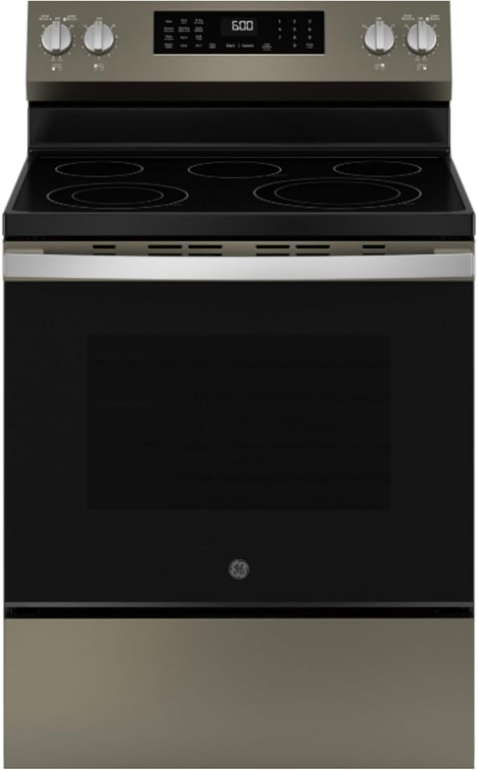 GE GRF600AVES 5.3 Cu. Ft. Freestanding Electric Convection Range with