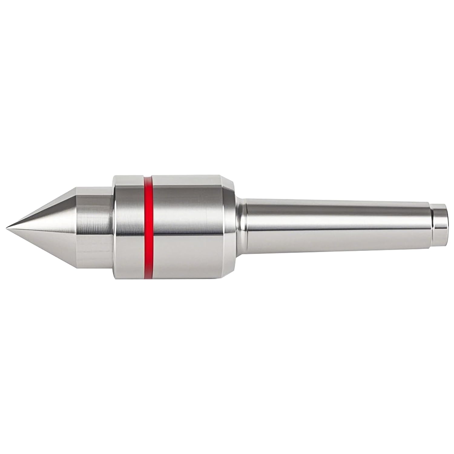 Heavy Duty 60° MT2 Live Center, 2MT Morse Taper Precision Rotary Live Revolving Milling Center Taper Metal Work Lathe Tool for High Speed Turning, Lathe Medium Duty CNC Work