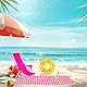 Festfun Sommer Kleidung für Puppen 25 Puppenkleidung Puppenzubehör enthält Picknickmatte Strandstuhl Badeanzug Meerjungfrau Kleidung Brille Schwimmring Schuhe für 11,5 Zoll 30 cm Puppen
