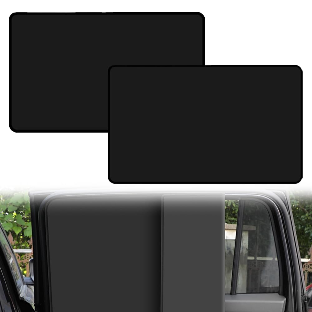 NAROSEBE 2 PCS Parasol Coche Lateral Parasoles Magnético para Ventana Cortinas Coche Lateral Ventana Protector Solar Lateral para Coche Parasol Coche con Protección del UV y Calor para Niños Mascotas