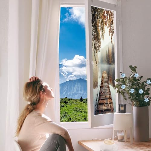 Vinilo Decorativo de Privacidad para Ventana 17.7 x 23.6 pulg miniatura 6