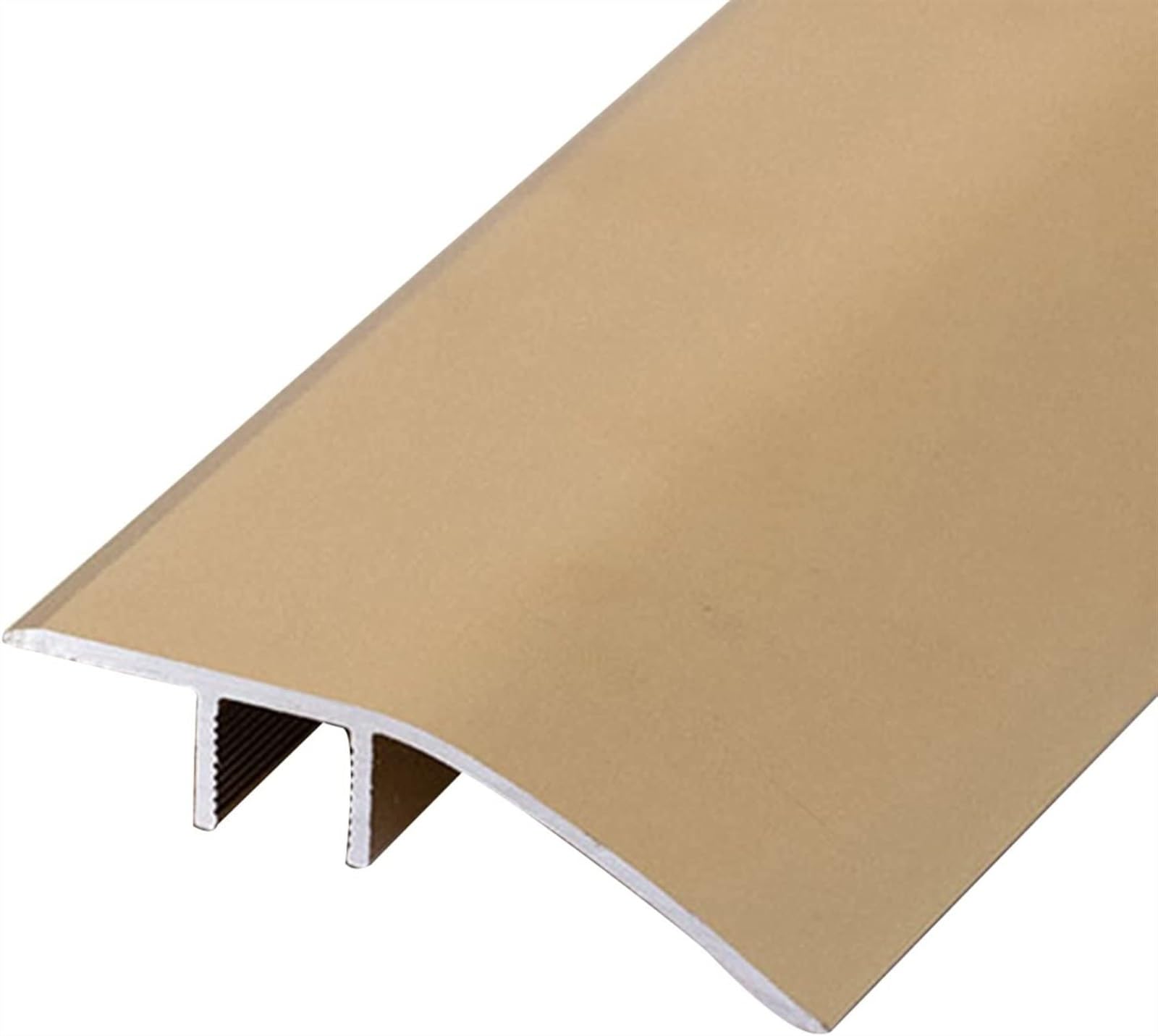 KEuLen Profilo di Transizione, Striscia di Soglia, Striscia di rifinitura for Bordi for Pavimenti Irregolari, Pavimenti in Legno, transizioni Lisce(Gold)