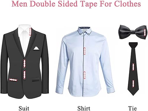 Miniatura 6 de Lanwexy Double Sided Tape for Clothes, Fabric Tape for Clothes and Body, Fashion Clothing Tape for Women Dress, Clear Tape