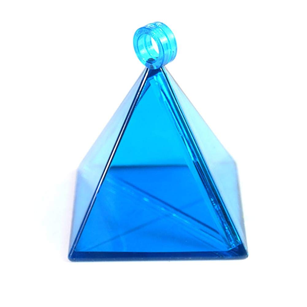 ROKAUY 20pcs Triangular Balloon Pendant Party Balloon, Favor Box Party Favor Candy Box, Accessories for Birthdays Weddings for Wedding/Travel Themed Party/Bridal Shower Decoration