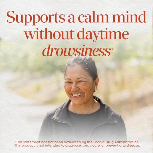 Nature's Way L-Theanine, Stress Relief*, Relaxation Support*, 60 ct | 201 g L-Theanine per 2-Capsule Serving, Fast-Acting(1) Amino Acid for a Calm Mind Without Daytime Drowsiness*, Drug Free - image 3